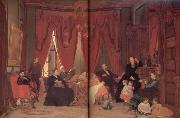 Jonathan Eastman Johnson La famille Hatch china oil painting reproduction